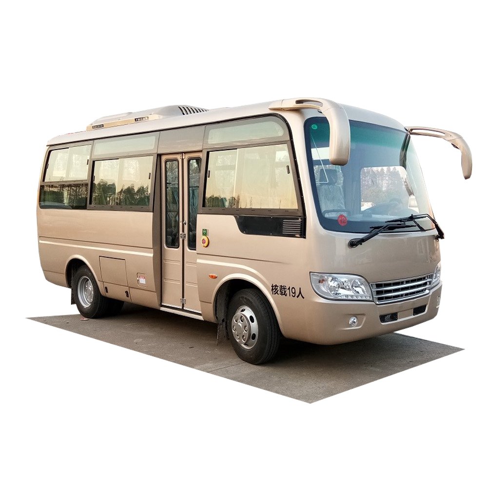 2025 New Released CNG Powered Front Engine Yuchai Euro V 20+1 Seats LHD Passenger Commuter Bus Hot Selling Bus